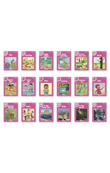 Jolly Phonics Pink Readers Complete Set