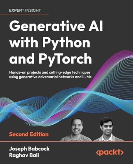Kansikuva: Generative AI with Python and PyTorch