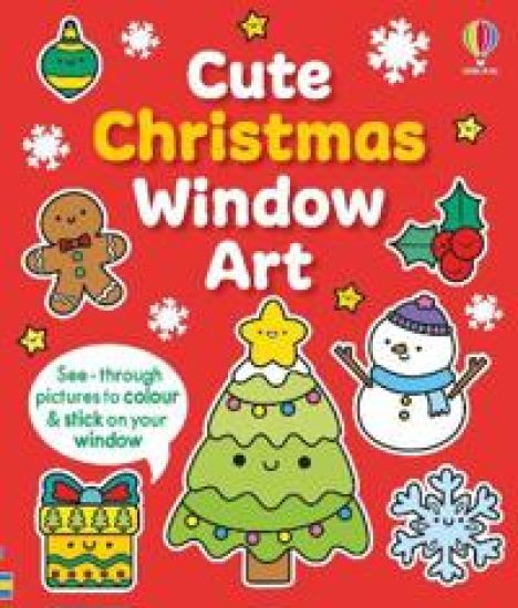 Cute Christmas Window Art