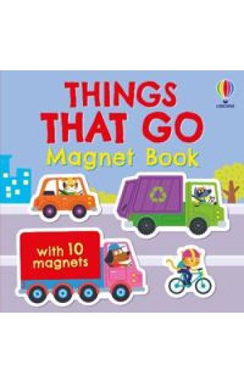 Things That Go Magnet Book