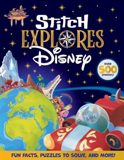 Disney: Stitch Explores: Over 500 Stickers, Fun Facts, Puzzles to Solve, and More!