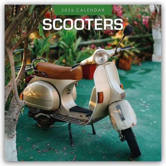 Scooters - Motorroller 2026 - 16-Monatskalender