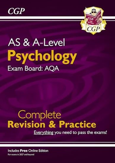 New A-Level Psychology: AQA Complete RevisionPractice with Online Edition (For exams from 2027)