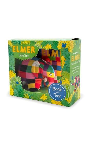 Elmer Book and Toy Gift Set