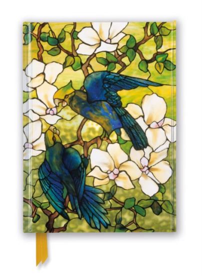 Louis Comfort Tiffany: Hibiscus and Parrots (Foiled Journal)