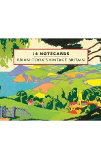 Brian Cook's Vintage Britain - 16 Notecards