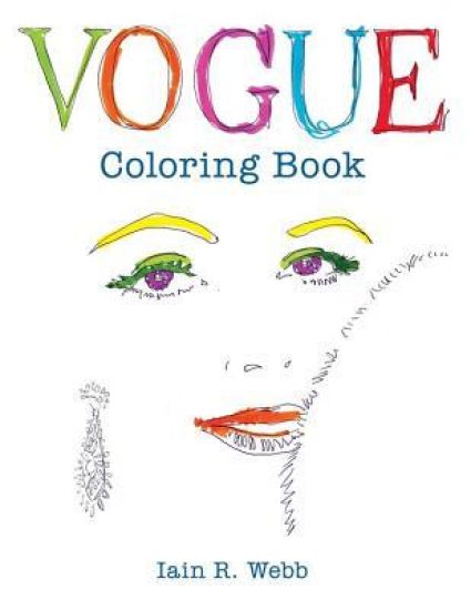 Vogue Adult Coloring Book
