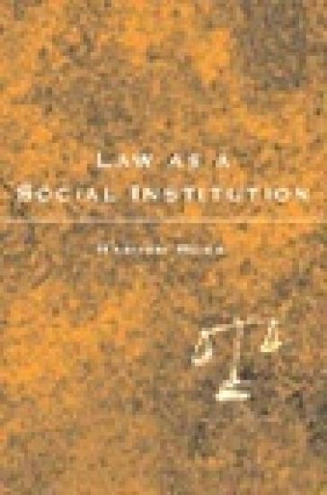 Law as a Social Institution