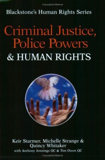 Criminal Justice, Police Powers and Human Rights