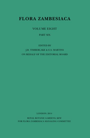 Flora Zambesiaca: Volume 8, Part 6 – Acanthaceae: Barleria to Hypoestes