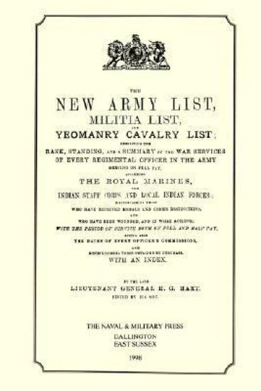 Hart's Annual Army List for 1895