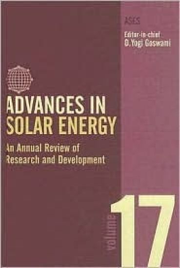 Advances in Solar Energy