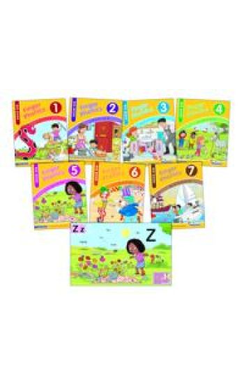 Finger Phonics Big Books 1-7: In Print Letters (American English Edition)