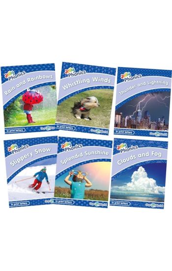 Jolly Phonics Readers Level 4, Our World, Complete Set: In Print Letters (American English Edition)