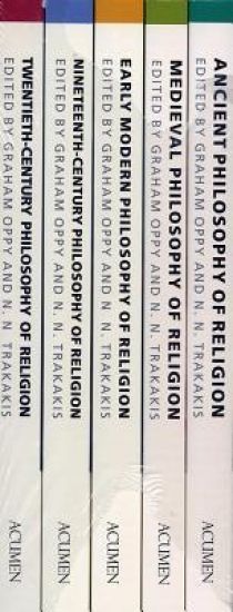 The History of Western Philosophy of Religion