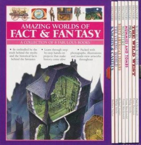 Amazing Worlds of Fact & Fantasy: A Collection of 8 Fabulous Books