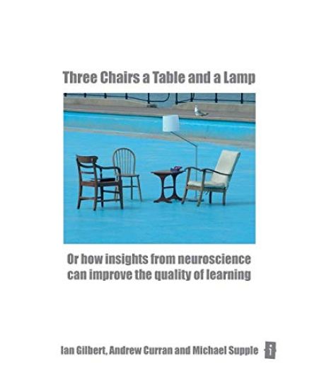 Three Chairs, a Table and a Lamp