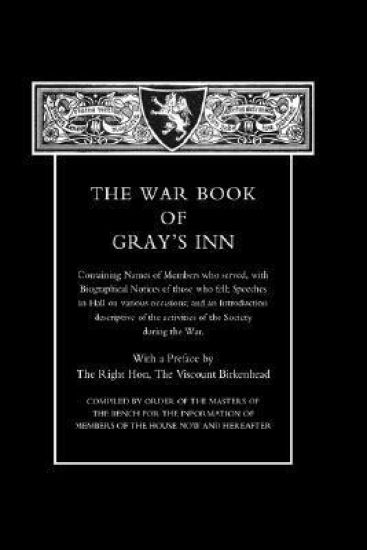 War Book of Gray's Inn