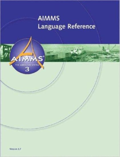 AIMMS - Language Reference