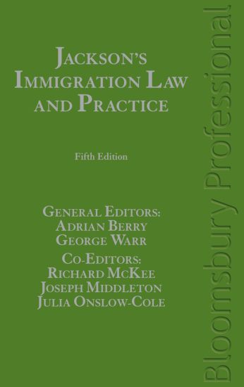 Jackson's Immigration Law and Practice