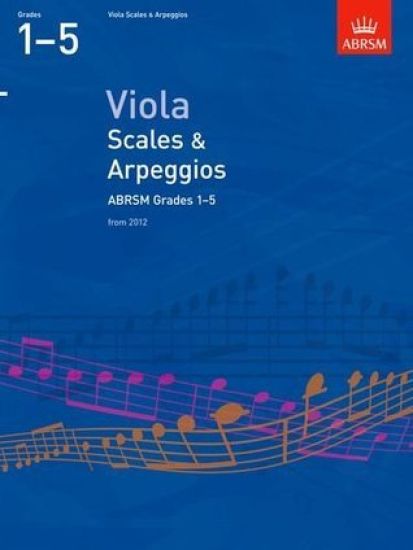 Viola Scales & Arpeggios, ABRSM Grades 1-5