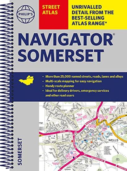 Philip's Street Atlas Navigator Somerset