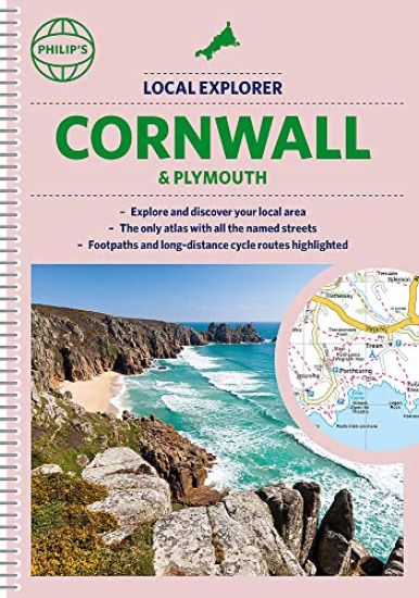 Philip's Local Explorer Street Atlas CornwallPlymouth