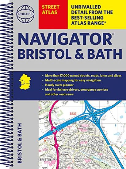 Philip's Navigator Street Atlas Bristol Bath
