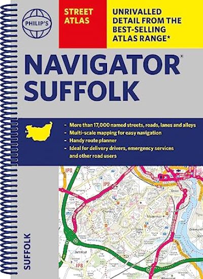 Philip's Navigator Street Atlas Suffolk