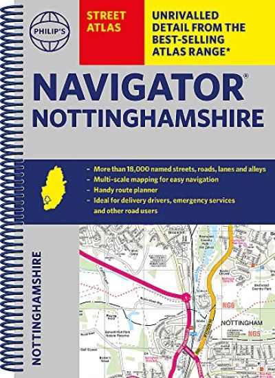 Philip's Navigator Street Atlas Nottinghamshire