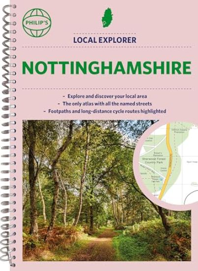 Philip's Local Explorer Street Atlas Nottinghamshire