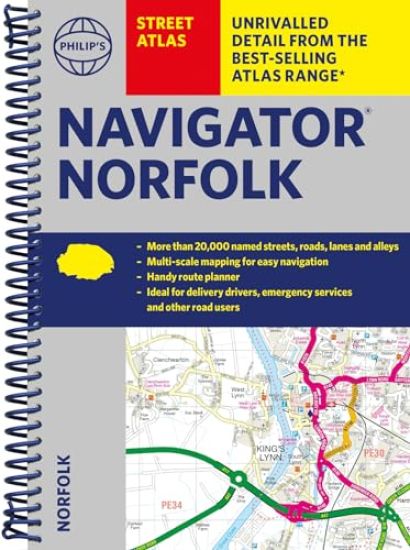 Philip's Navigator Street Atlas Norfolk