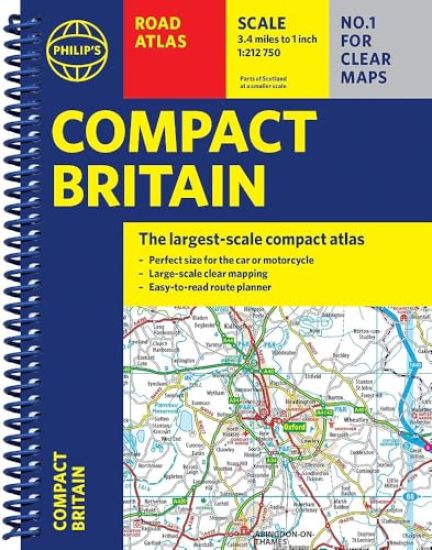 Philip's Compact Britain Road Atlas