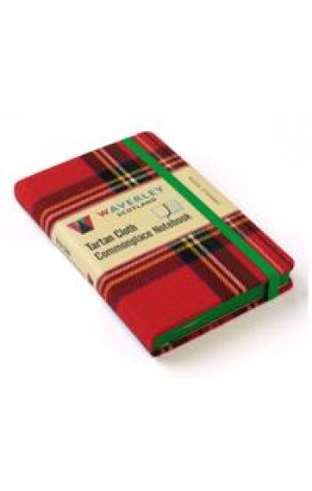 Waverley (M): Royal Stewart Tartan Cloth Commonplace Notebook