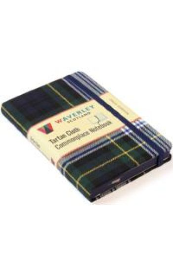 Waverley (M): Dress Gordon Tartan Cloth Commonplace Notebook