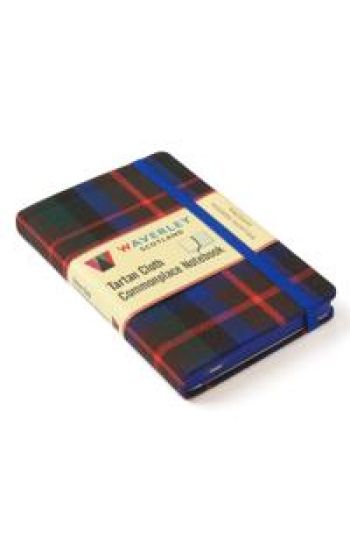 Waverley (M): MacDuff Modern Hunting Tartan Cloth Commonplace Pocket Notebook