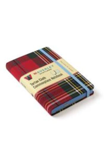 Waverley (M): Maclean of Duart Tartan Cloth Commonplace Pocket Notebook
