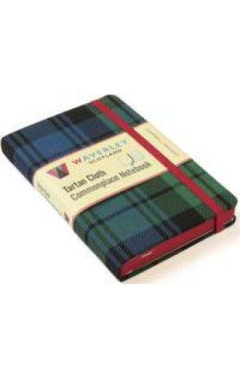 Waverley (M): Campbell Ancient Tartan Cloth Commonplace Pocket Notebook