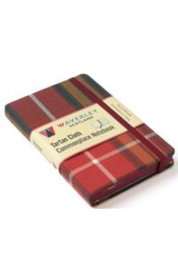 Waverley (M): Buchanan Tartan Cloth Commonplace Notebook