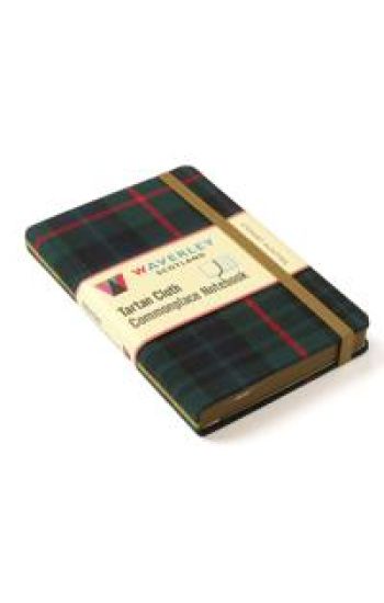 Waverley (M): Stewart Hunting Tartan Cloth Commonplace Notebook