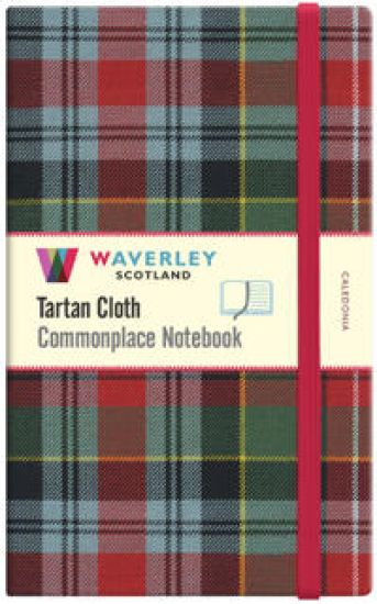 Waverley (L): Caledonia Tartan Cloth Large Notebook