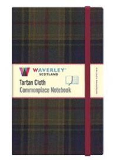 Kinloch Anderson: Waverley Scotland Genuine Tartan Cloth Commonplace Notebook