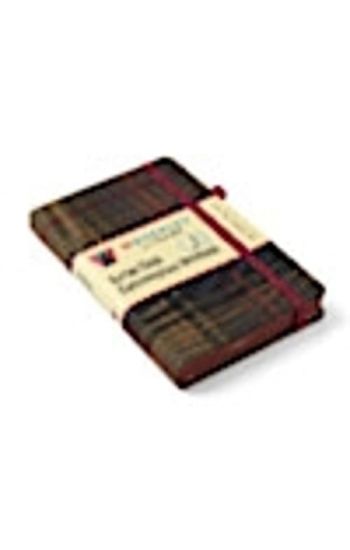 Waverley Kinloch Anderson Tartan Pocket Hardback Notebook (paper is blank/lined alternately) with pen loop