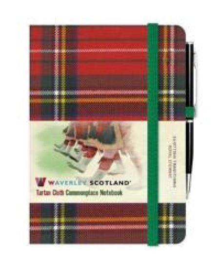 Waverley Royal Stewart Tartan Mini and Pen notebook