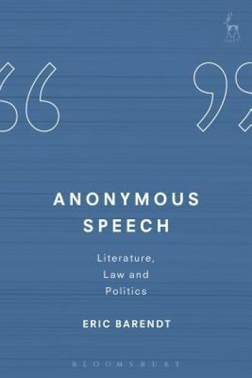 Anonymous Speech