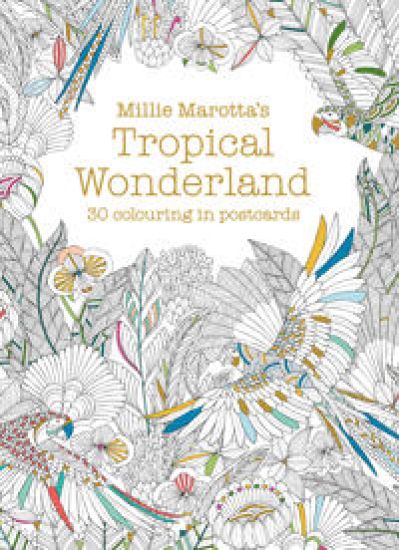 Millie Marotta's Tropical Wonderland Postcard Book