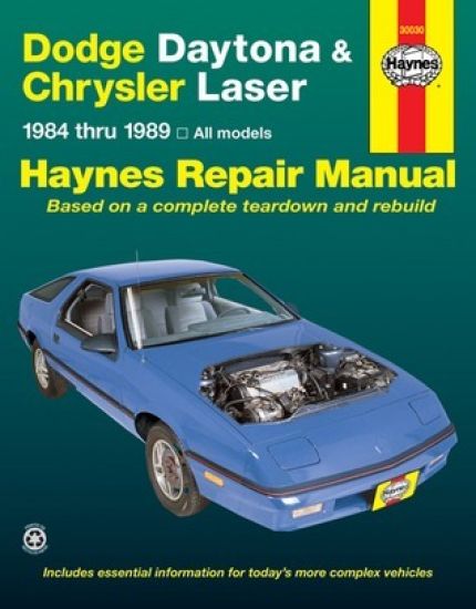 Dodge Daytona & Chrysler Laser (84 - 89)