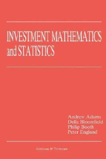 Investment Mathematics and Statistics