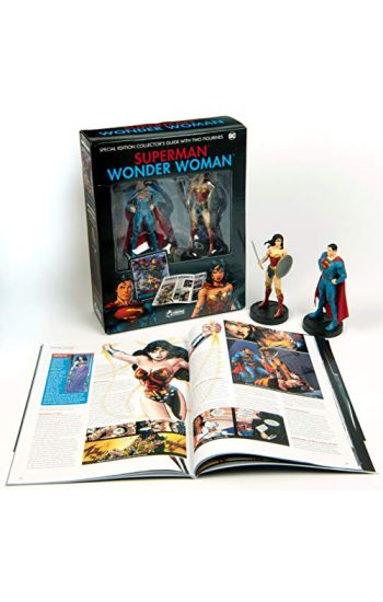 Superman and Wonder Woman Plus Collectibles