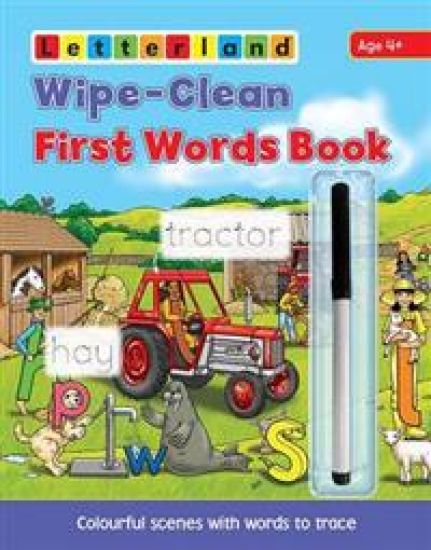 Wipe Clean First Words Book